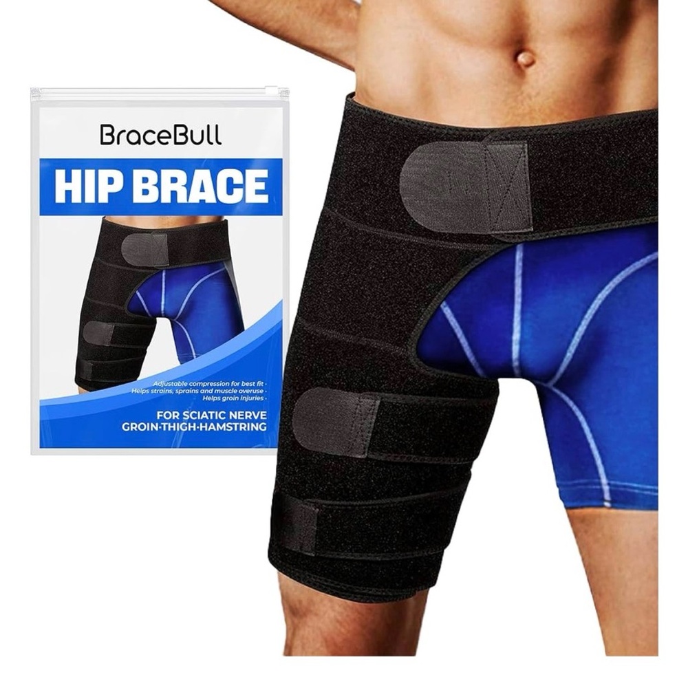 Black Hip Brace for Men